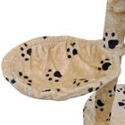 Rascador con postes XL para gatos color Beige huellas, , large image number null