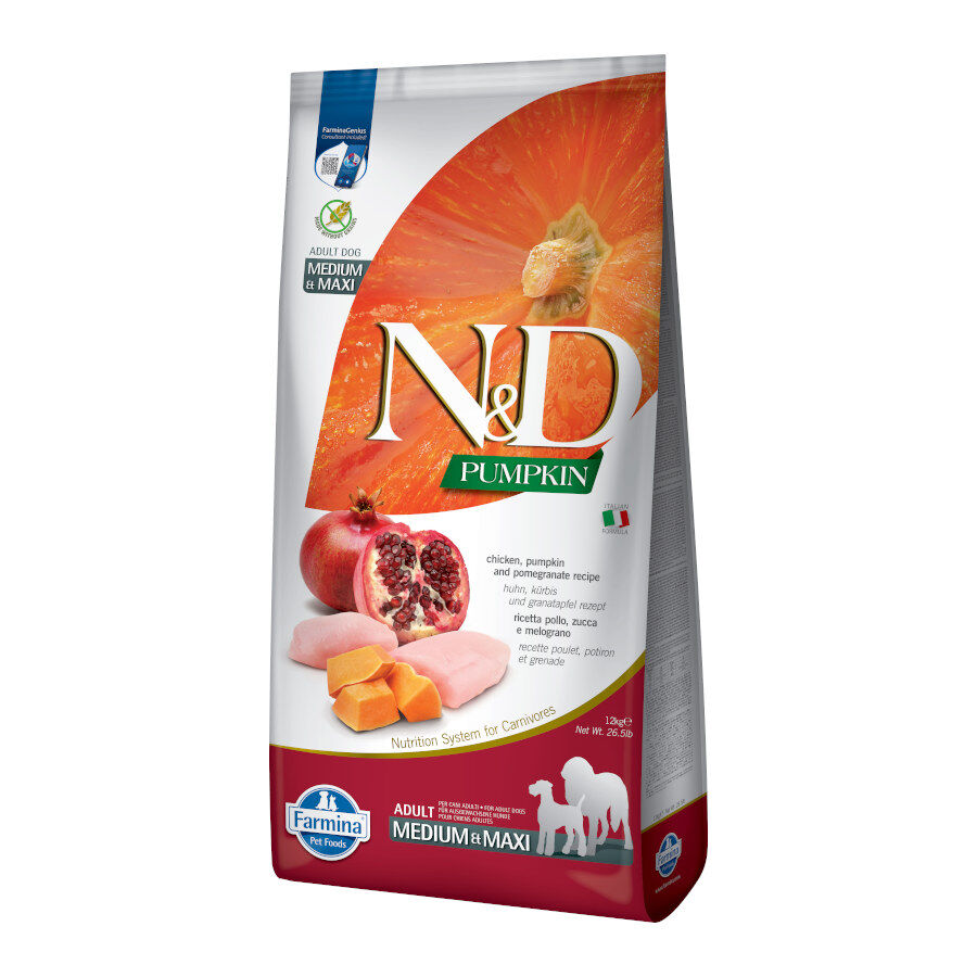 Farmina N&D Pollo, Calabaza y Granada pienso para perros