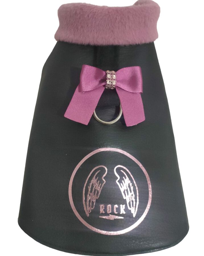 Ideal Pets Abrigo Rock and Love Rose para perros