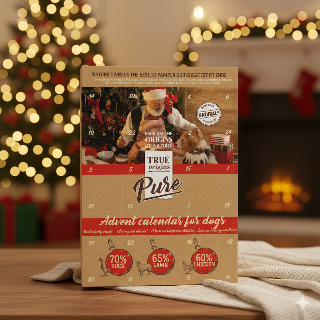 70 g True Origins Pure Calendario Adviento para perros, , large Imagen numero 2