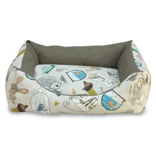 Arquivet cama cuadrada mascotas color Multicolor