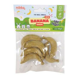Nibbz Banana Snack para roedores