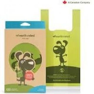Bolsas biodegradables Earth Rated con asa olor Neutro