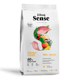 Dibaq Sense Pienso Grain Free Pollo y Pato para perros