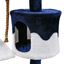 Nobleza - Árbol Rascador para Gatos Medidas: 60 * 56.5 * 111.5 cm, Color：Blanco/Azul, , large indicador imagen numero 3