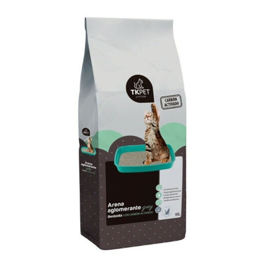 Arena con Carbón Activo para Gatos TK-Pet, , large image number null