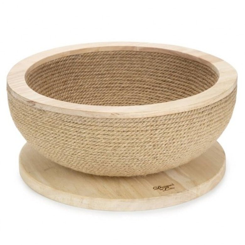 Cesta rascador para gatos color Marrón, , large image number null