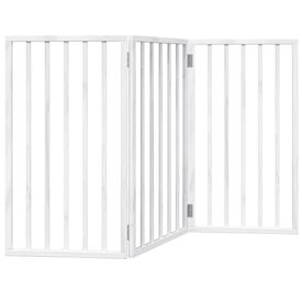 VidaXL Puerta Peglable Madera para Perros
