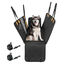 COSTWAY Cubierta de Asiento de Coche para Perros Peque&ntilde;os y Medianos, Cubierta para Asiento Trasero con Ventana de Malla, Cintur&oacute;n/Almohadilla, Funda de Asiento para Coche (135 x 46 x 55 cm), , large indicador imagen numero 1