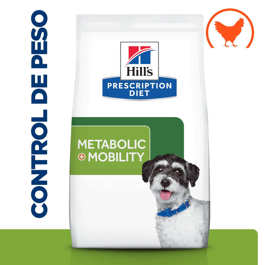 2 x 6 kg Hill's Prescription Diet Metabolic + Mobility Mini j/d pienso para perros &iexcl;Pack ahorro!, , large Imagen numero 2
