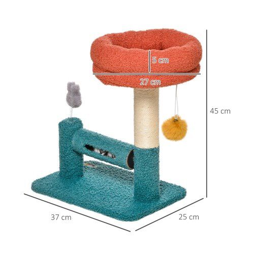 PawHut &aacute;rbol rascador peque&ntilde;o para gatos, , large Imagen numero 3