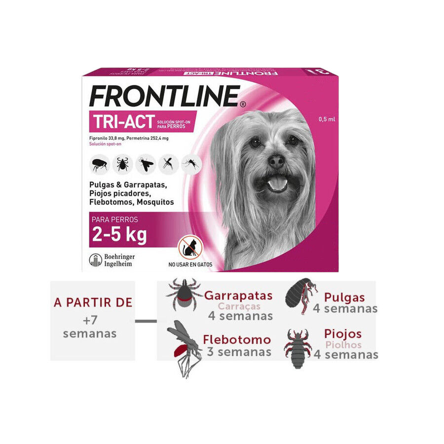 Pipetas Frontline Tri-Act para Razas Mini, , large Imagen numero 1