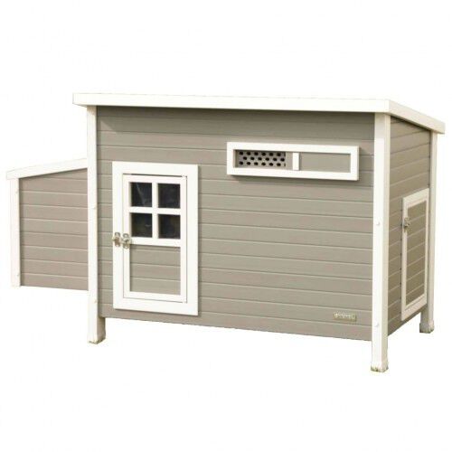 Gallinero elegante para mascotas color Gris, , large Imagen numero 1