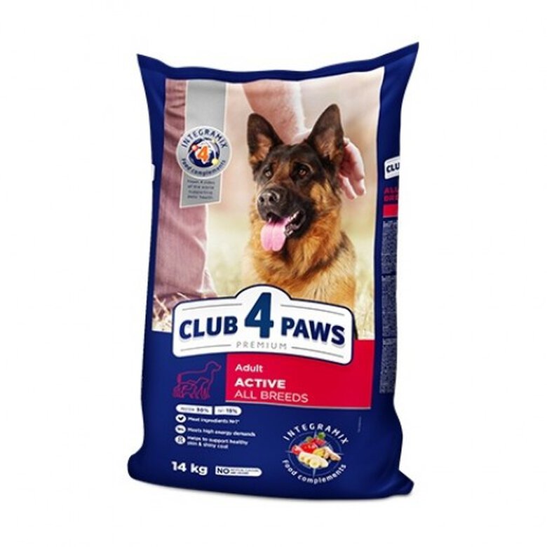 Club 4 Paws "Active" pienso seco para perros activos Pollo, , large image number null
