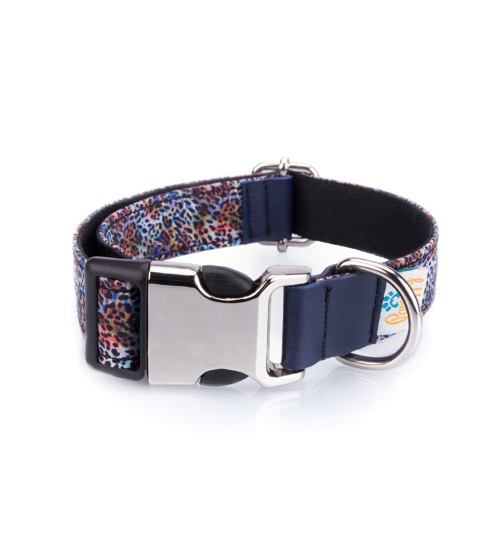 Collar Pamppy Funny Leopardo Multi para perros color Multicolor, , large Imagen numero 1