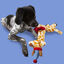 Wonder Christmas Jirafa de Circo peluche navideño para perros, , large indicador imagen numero 4