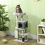 PawHut Árbol para Gatos Gris Claro, , large indicador imagen numero 7