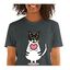 Mascochula camiseta mujer enamorao personalizado con tu mascota gris oscuro, , large indicador imagen numero 1