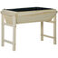 Outsunny Huerto Urbano Elevado de Madera 108,5x60x80 cm Mesa de Cultivo con Tela no Tejida y 3 Orificios de Drenaje para Jard&iacute;n Terraza Exterior Carga 50 kg Natural, , large indicador imagen numero 1