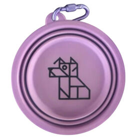COMEDERO PLEGABLE FRENCHTOUTOU MORADO