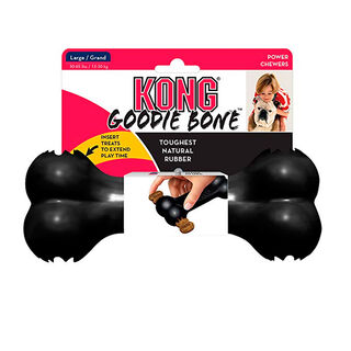 Kong Goodie Bone Hueso negro para perros