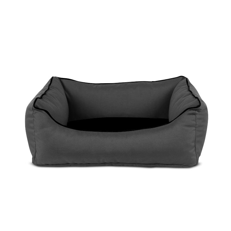 Gauty Cama para Perros y Gatos  Tela Impermeable - Gris y negro, , large Imagen numero 1