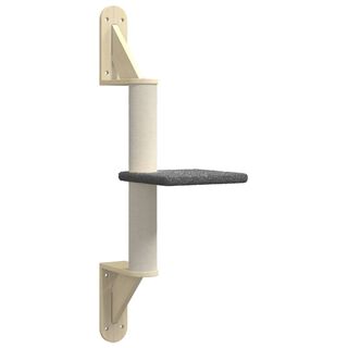 vidaXL Árbol rascador gris oscuro para Gatos