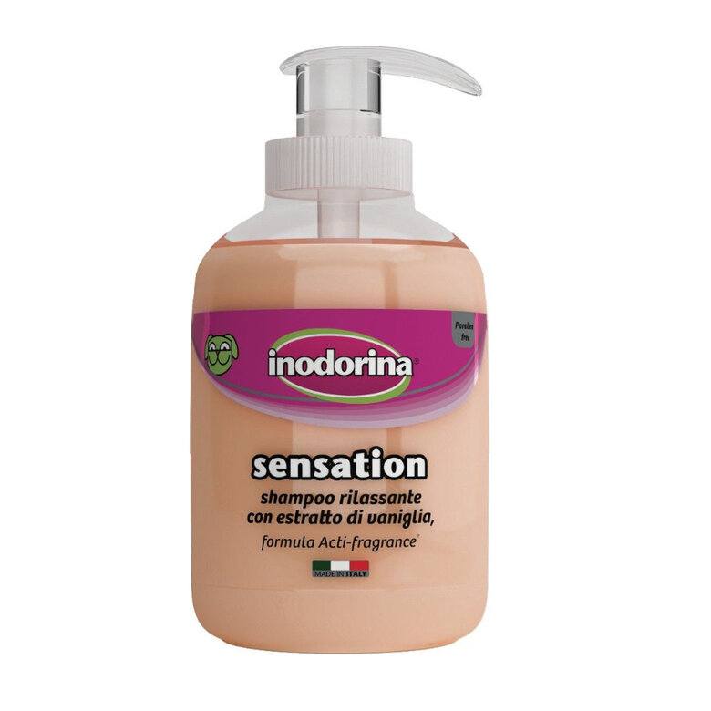 Inodorina Sensation Champú con Extracto de Vainilla para perros, , large image number null
