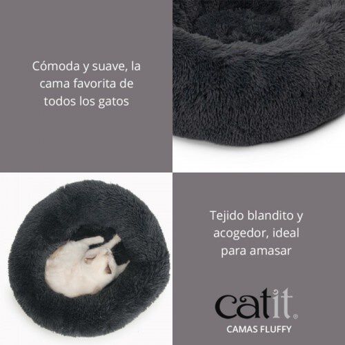 Cama Fluffy color Gris, , large Imagen numero 3