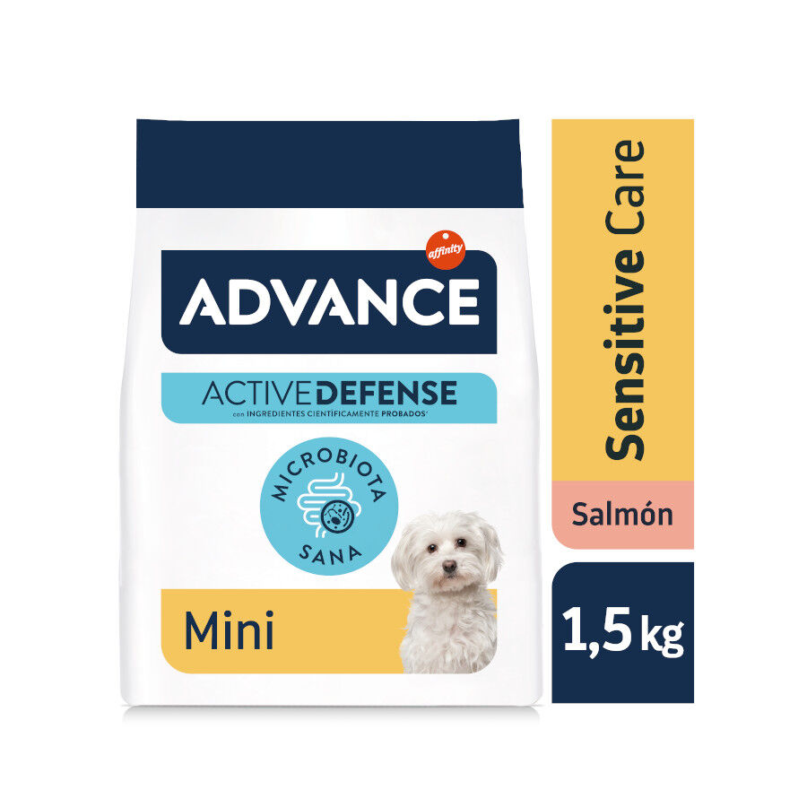 Advance Active Defense Mini Sensitive Salmón y Arroz pienso para perros thumbnail