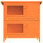 vidaXL Jaula de madera para conejos peque&ntilde;os de exterior con 4 puertas, , large indicador imagen numero 5