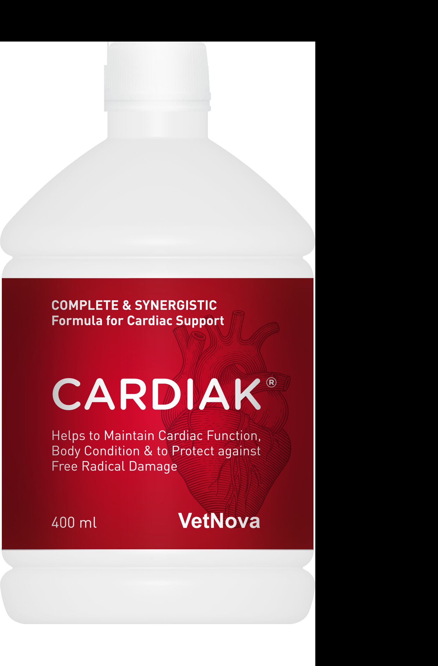 VetNova Suplemento cardiak 400 ml para mascotas
