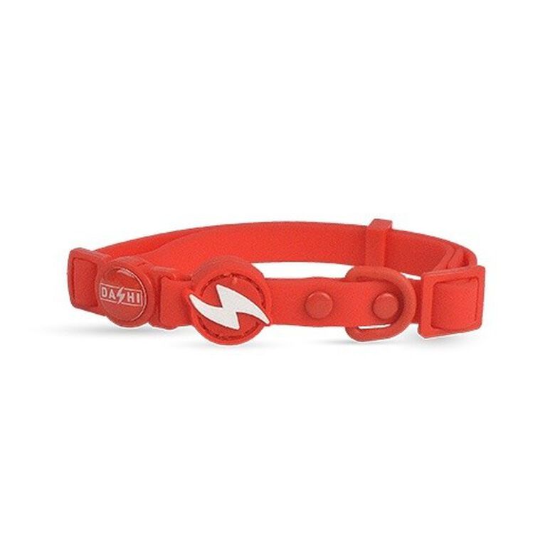 Dashi colorflex collar de TPU rojo para gatos