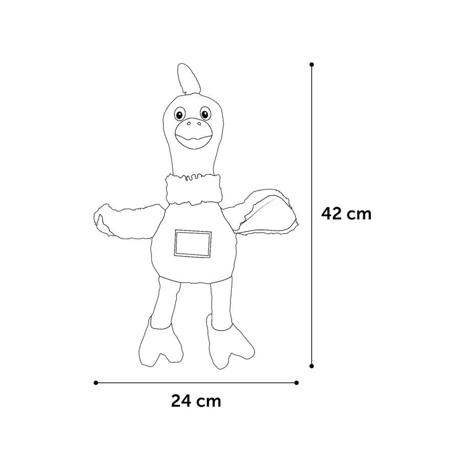 Flamingo Natura Delight Pollo de Peluche para perros, , large Imagen numero 2