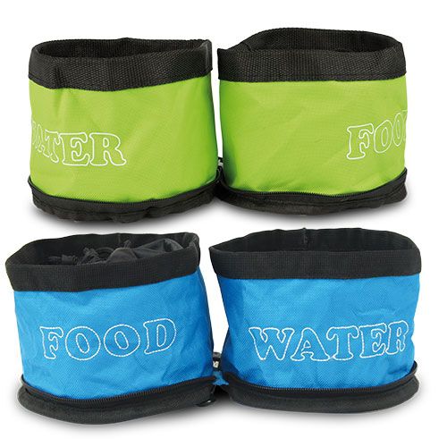 Comedero bebedero doble plegable, , large Imagen numero 1