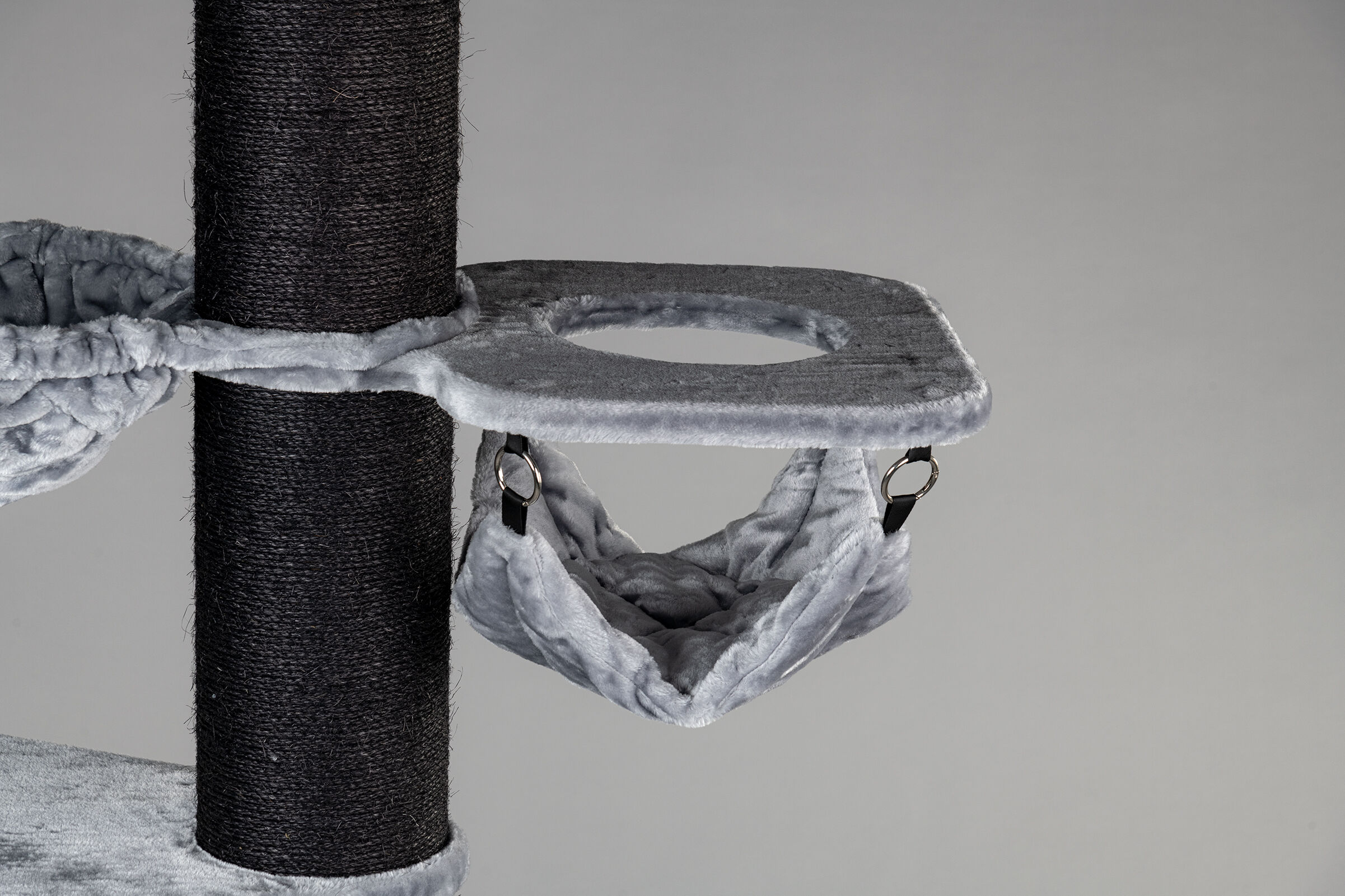 Rascador Maine Coon Tower Crown para gatos color Gris oscuro y gris claro, , large Imagen numero 5