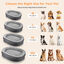 Nobleza Cama Sof&aacute; Ortop&eacute;dica para Perros Grandes (110 x 80 x 19 cm) - Cama con Espuma Huevera Viscoel&aacute;stica, Forro Impermeable, Funda Extrable Lavable a M&aacute;quina y Base Antideslizante, Suave Franela Polar, Gri, , large indicador imagen numero 2
