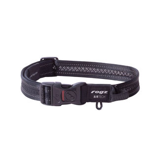 Rogz Airtech Collar negro para perros