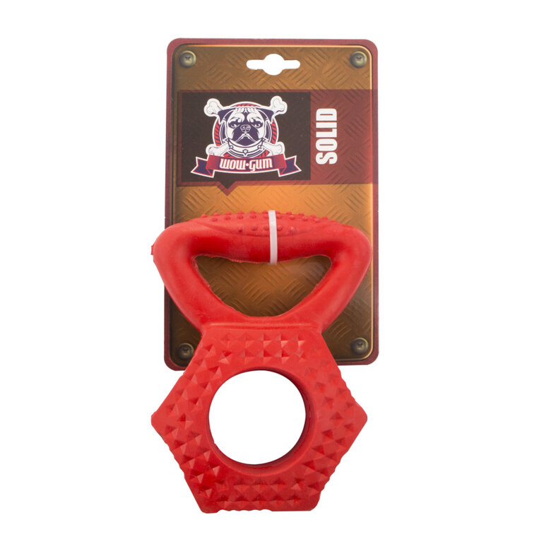 Wow Gum Solid Weight pesa roja juguete para perros, , large image number null