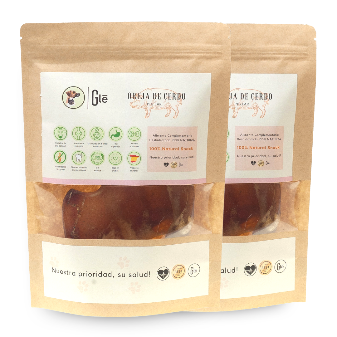 GLE PETS Orejas de Cerdo para perros, Deshidratadas, premios 100% naturales, , large Imagen numero 5