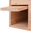 Casa de madera para erizos color Beige, , large indicador imagen numero 5