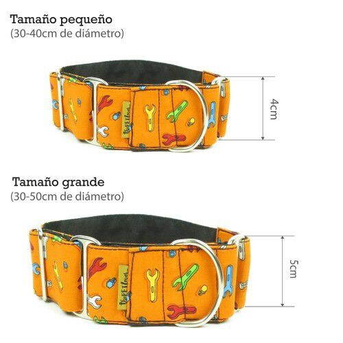 Collar Martingale Tr&eacute;boles para perros color Verde, , large Imagen numero 3