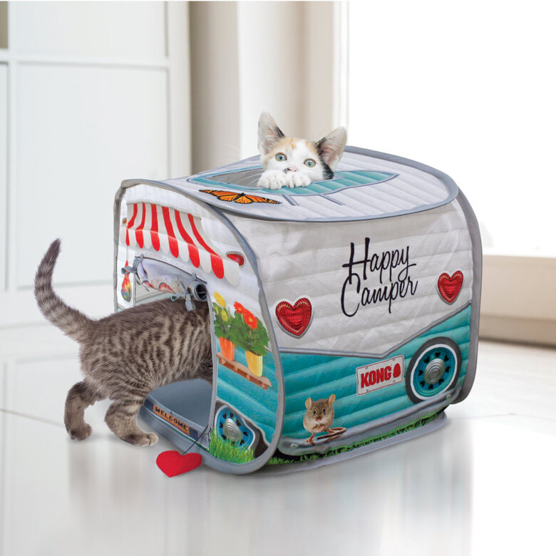 Kong Play Spaces Camper Casa de juguete para gatos, , large image number null