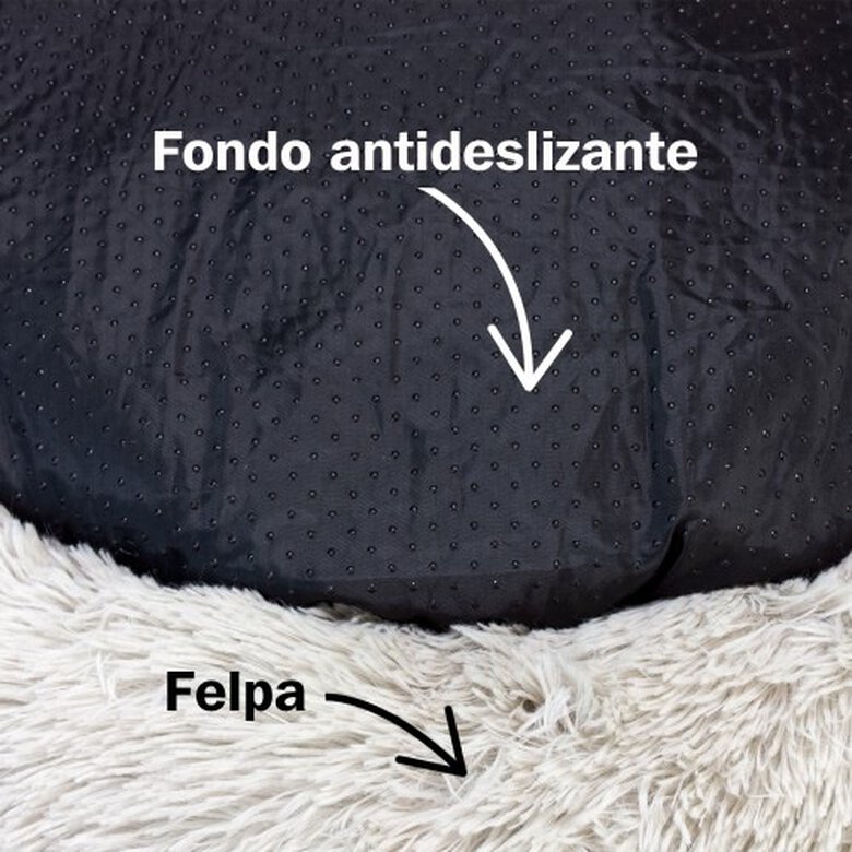 Arquivet cama redonda suave gris para mascotas, , large image number null