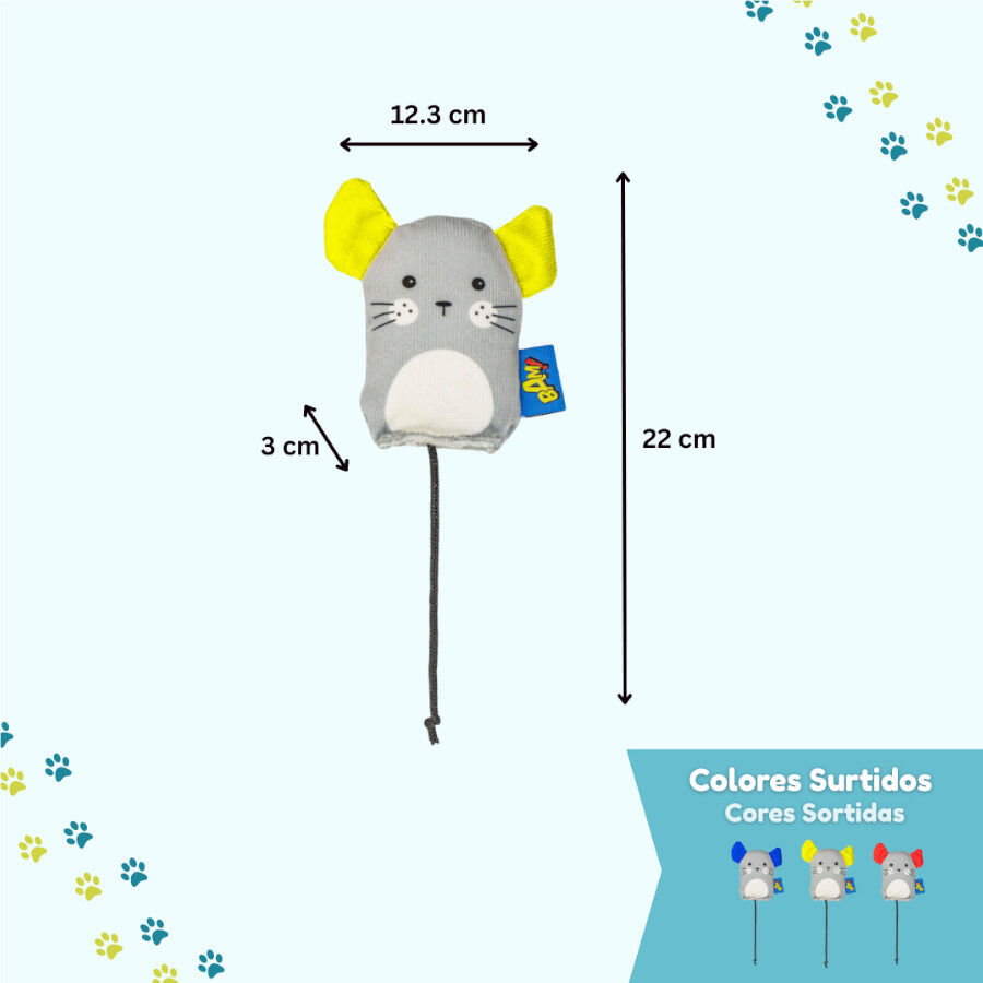 BAM! Peluche de Rat&oacute;n con Catnip para gatos, , large Imagen numero 3