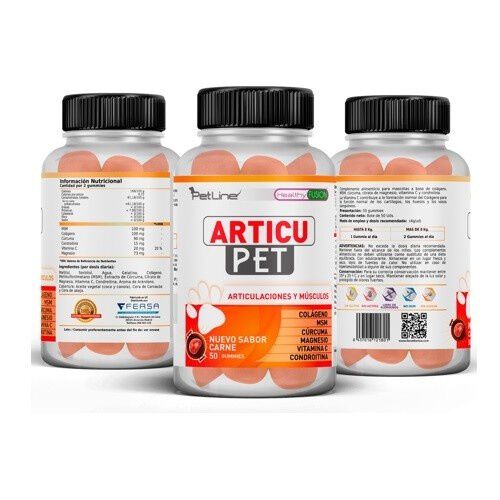 Pet line antiinflamatorio articupet para perros y gatos, , large Imagen numero 4