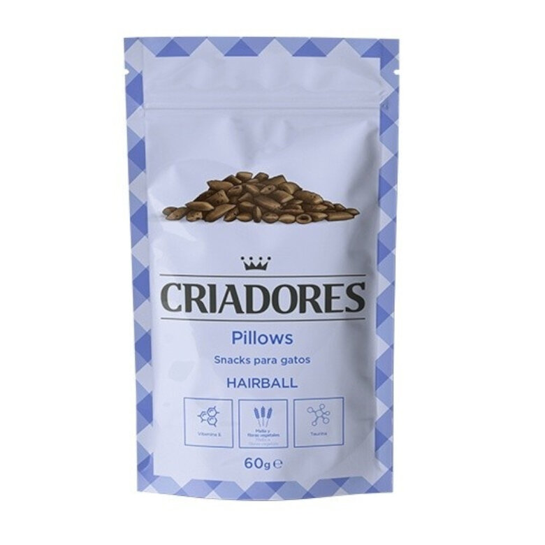 60 g Criadores Bocaditos Hairball para gatos