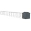 vidaXL Jaula gallinas con corral acero galvanizado gris 117x813x123 cm, , large indicador imagen numero 4
