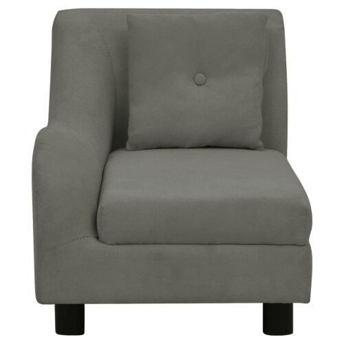 Sof&aacute; con coj&iacute;n para perros color Gris, , large Imagen numero 5