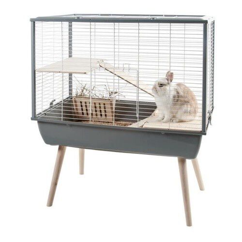 Zolux neo muki jaula elevada gris para roedores, , large Imagen numero 1